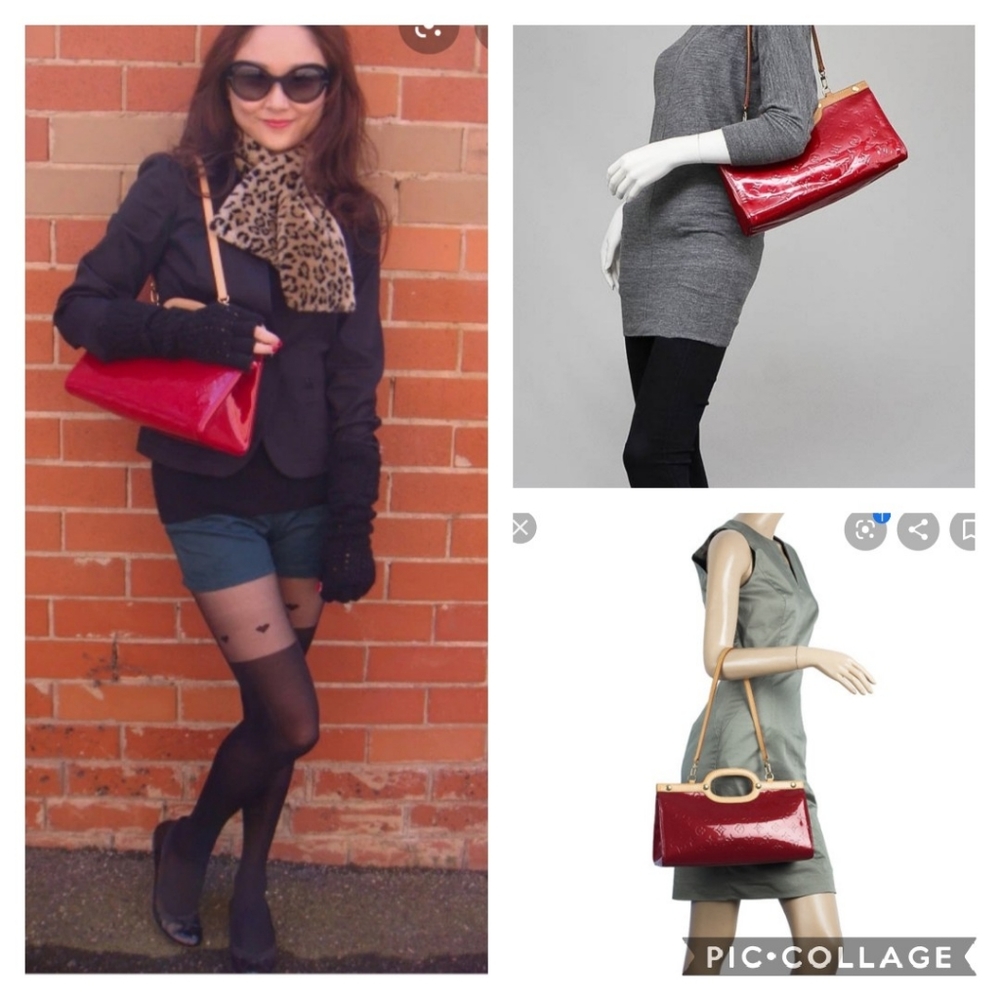 ๐บโSTUNNINGโ๐บ Louis Vuitton Roxbury drive red - Picture 3 of 7